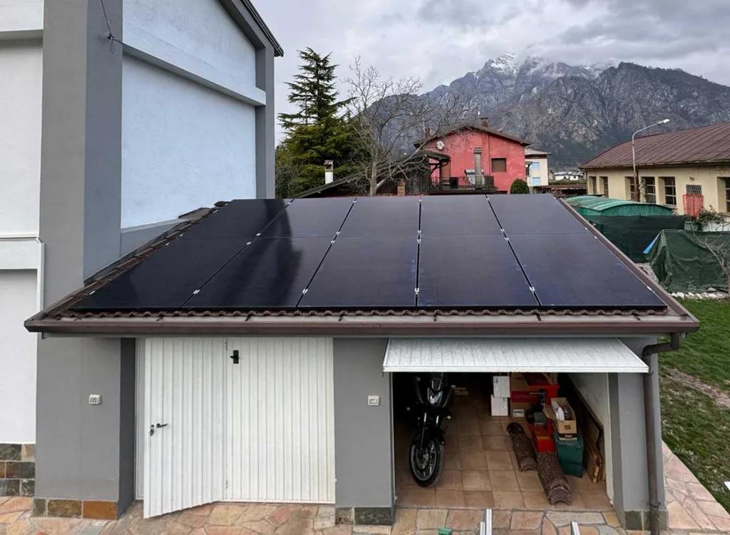 Impianto fotovoltaico realizzato in provincia di Udine (Friuli Venezia Giulia)