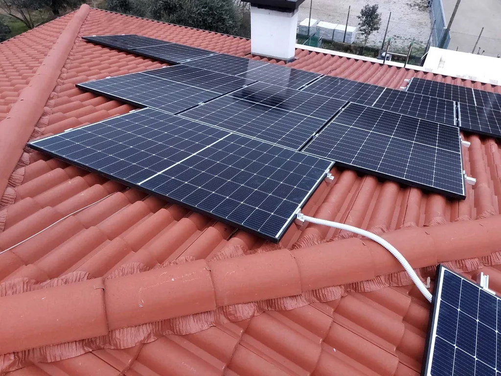 Impianto fotovoltaico realizzato in provincia di Vicenza (Veneto)